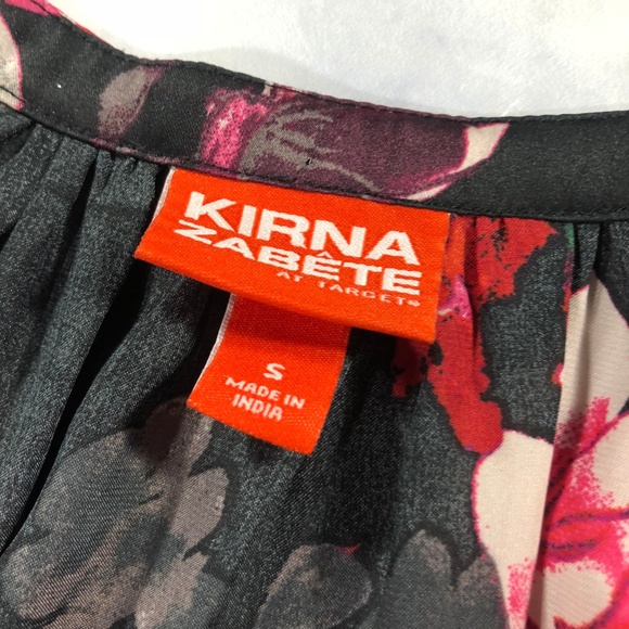 Kirna Zabete for Target Black Floral Blouse - Picture 7 of 8